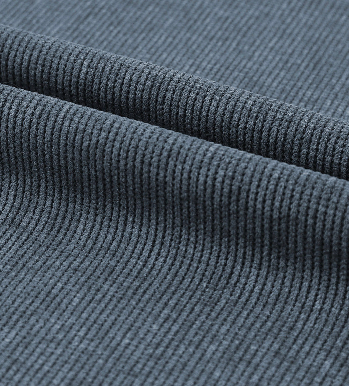 Ribbed Knit Oversized Pullover Sweatshirt